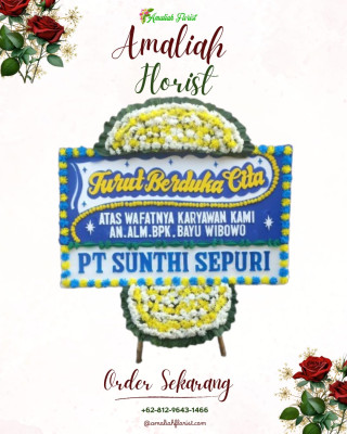 Papan Bunga Duka di Kusu