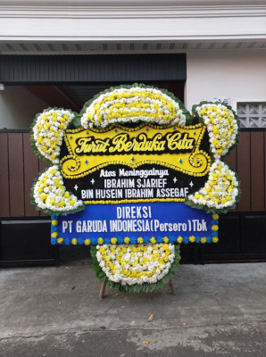 Papan Bunga Duka di Kusu